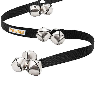 Image showing  Adjustable Dog Bells for Door Potty Training, 7 Extra-Loud Jingles, 2-Pack