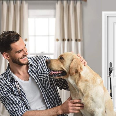 Image showing 5 th Pawbee Adjustable Dog Bells for Door Potty Training, 7 Extra-Loud Jingles, 2-Pack