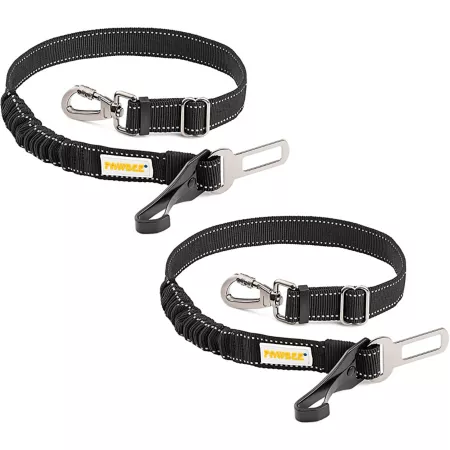 Pawbee 3 in 1 Easy Clip Dog Seat Belt Harness 2 Pack Pet Car Seat Harnesses & Seat Belts