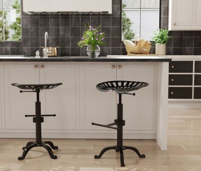 Image showing 5 th Carolina Chair & Table Tractor Stool, 33 in.