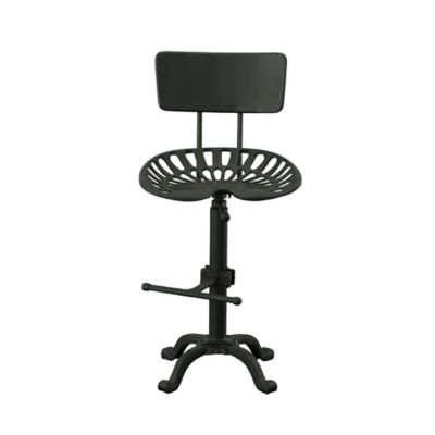Image showing  Tractor Seat Stool with Back, 33 in.