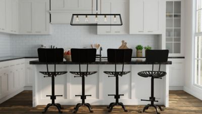 Image showing  Tractor Seat Stool with Back, 33 in.