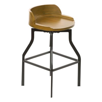 Image showing  Marais Adjustable Stool, 31 in., Black