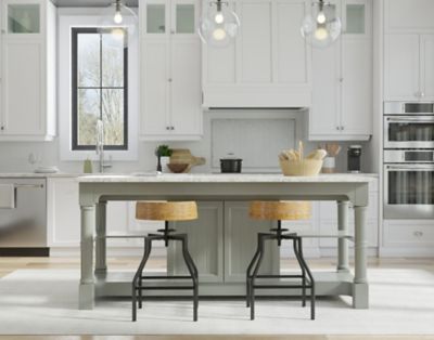 Image showing  Marais Adjustable Stool, 31 in., Black