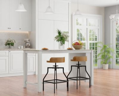 Image showing  Marais Adjustable Stool, 31 in., Black