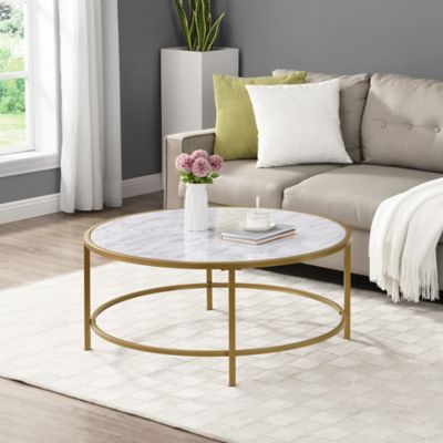 Image showing 3 th Carolina Chair & Table Verazano Round Coffee Table, 36 in.