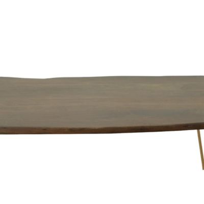 Image showing  Seti Rectangular Live Edge Dining Table for 4 People