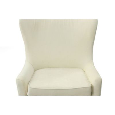 Image showing  23 in. x 20.75 in. x 20.5 in. Claudie Wingback Chenille Accent Chair