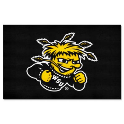 Tappetino Auto Fanmats Wichita State - In Vinile, Colori Della Squadra, 43,2 X 68,6 Cm