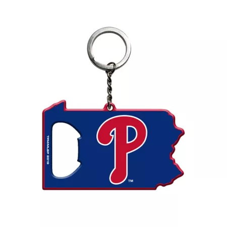 Fanmats Philadelphia Phillies Bottle Opener Keychain Key Chains