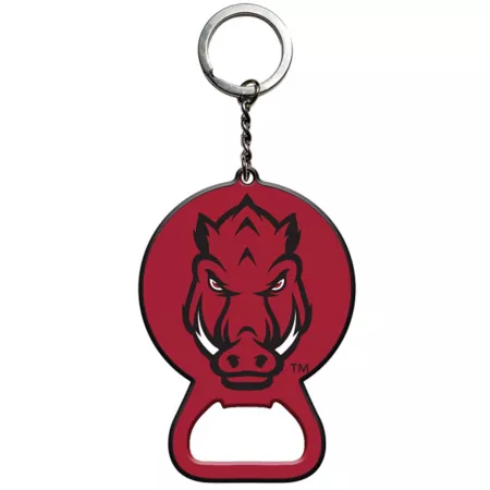 Fanmats Arkansas Razorbacks Bottle Opener Keychain Key Chains