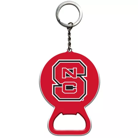 Fanmats NC State Wolfpack Bottle Opener Keychain Key Chains