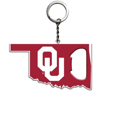Fanmats Oklahoma Sooners Keychain Bottle Opener