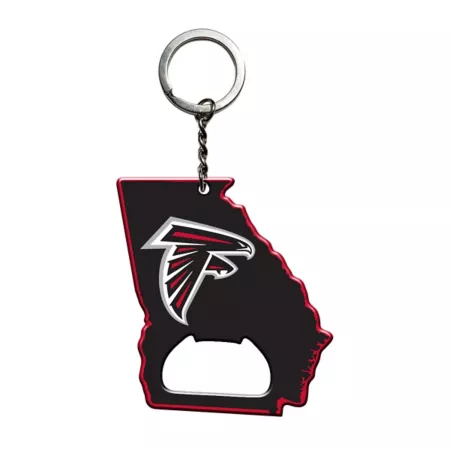 Fanmats Atlanta Falcons Bottle Opener Keychain Key Chains