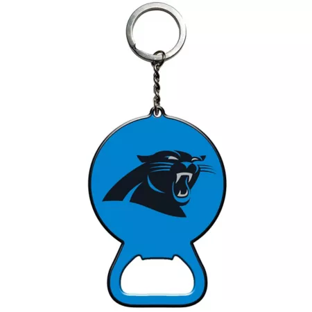 Fanmats Carolina Panthers Bottle Opener Keychain Key Chains