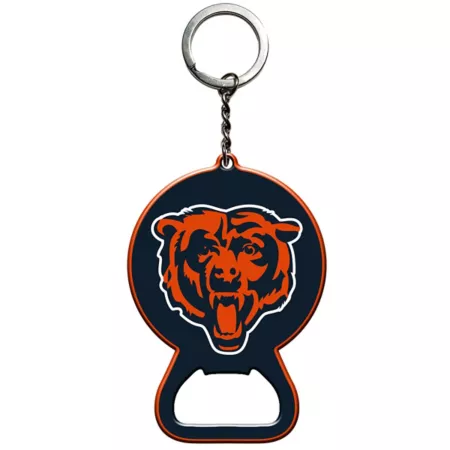 Fanmats Chicago Bears Bottle Opener Keychain Key Chains