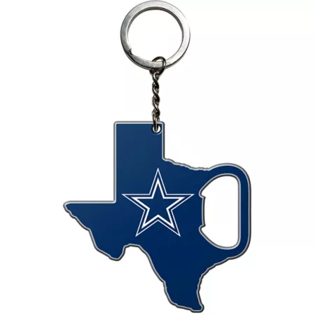 Fanmats Dallas Cowboys Bottle Opener Keychain Key Chains