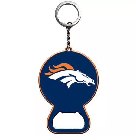 Fanmats Denver Broncos Bottle Opener Keychain Key Chains