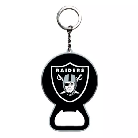 Fanmats Las Vegas Raiders Bottle Opener Keychain Key Chains