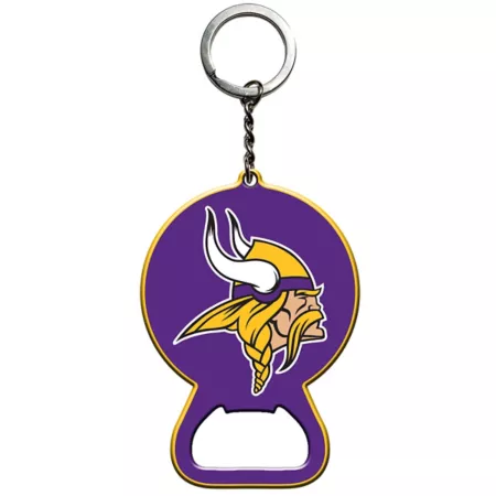 Fanmats Minnesota Vikings Bottle Opener Keychain Key Chains