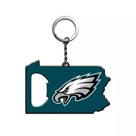 Fanmats Philadelphia Eagles Bottle Opener Keychain Key Chains