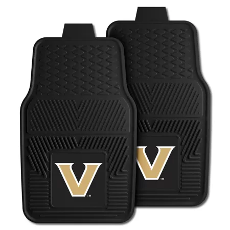 Fanmats Vanderbilt Commodores Vinyl Car Mat Set 2 Piece. Floor Mats & Cargo Liners