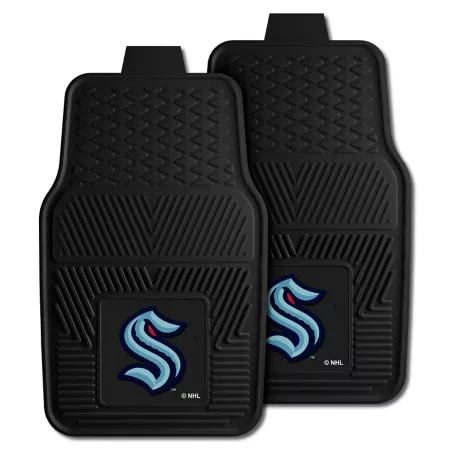 Fanmats Seattle Kraken Vinyl Car Mat Set 2 Piece. Floor Mats & Cargo Liners