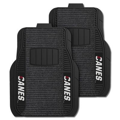 Fanmats Carolina Hurricanes Deluxe Car Mat Set, 2 pc.