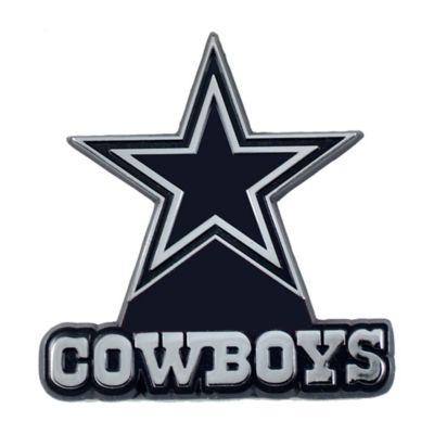 Fanmats Dallas Cowboys Chrome Emblem