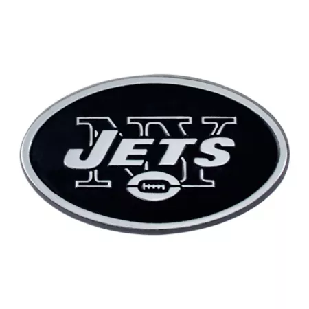 Fanmats New York Jets Chrome Emblem Vehicle Emblems & Decals