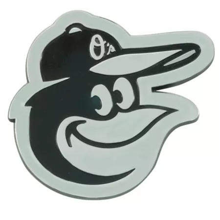 Fanmats Baltimore Orioles Chrome Emblem Vehicle Emblems & Decals