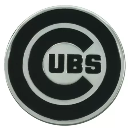 Fanmats Chicago Cubs Chrome Emblem Vehicle Emblems & Decals