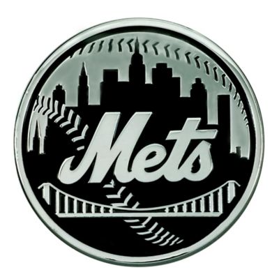 Fanmats New York Mets Chrome Emblem