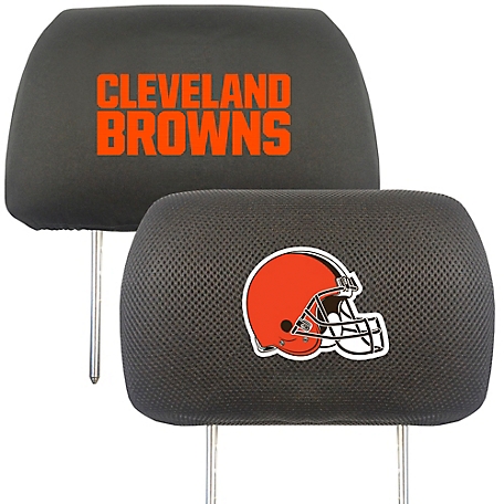 Fanmats Cleveland Browns Embroidered Head Rest Covers, 2-Pack