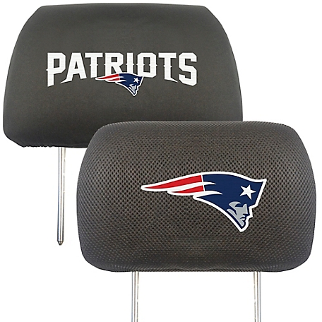 Fanmats New England Patriots Embroidered Head Rest Covers, 2-Pack