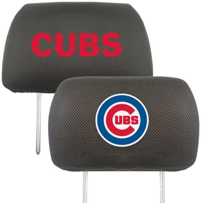 Fanmats Chicago Cubs Embroidered Head Rest Covers, 2-Pack