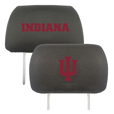 Fanmats Indiana Hoosiers Embroidered Head Rest Covers, 2-Pack