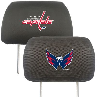 Fanmats Washington Capitals Embroidered Head Rest Covers, 2-Pack
