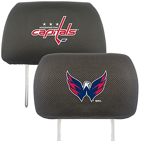 Fanmats Washington Capitals Embroidered Head Rest Covers, 2-Pack