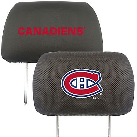 Fanmats Montreal Canadiens Embroidered Head Rest Covers, 2-Pack