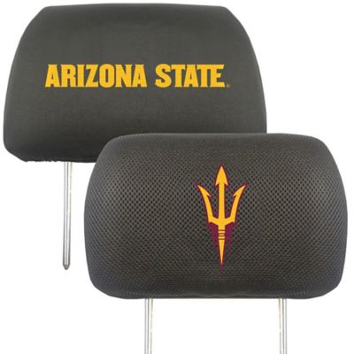Fanmats Arizona State Sun Devils Embroidered Head Rest Covers, 2-Pack