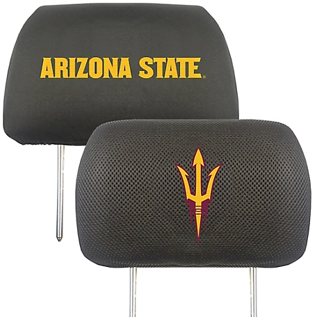 Fanmats Arizona State Sun Devils Embroidered Head Rest Covers, 2-Pack