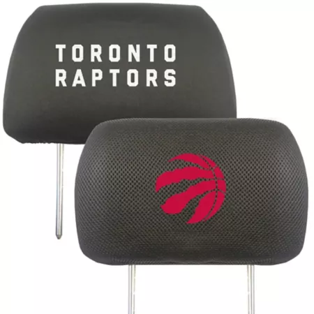 Fanmats Toronto Raptors Embroidered Headrest Covers 2-Pack Seat Covers