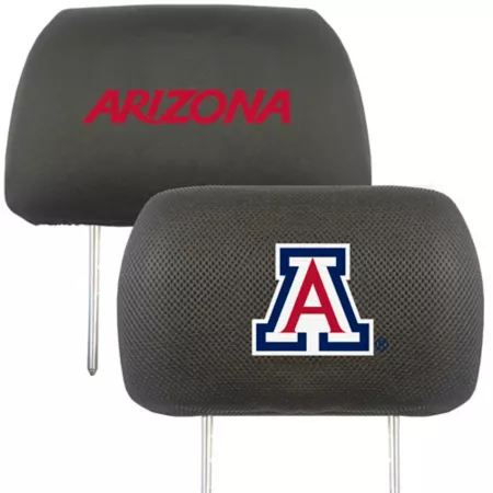 Fanmats Arizona Wildcats Embroidered Headrest Covers 2-Pack Seat Covers