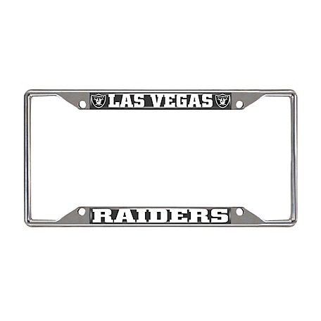 Fanmats Las Vegas Raiders License Plate Frame