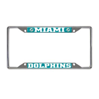 Fanmats Miami Dolphins License Plate Frame