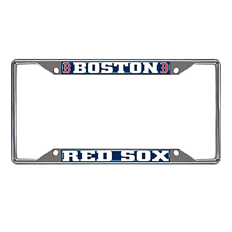 Fanmats Boston Red Sox License Plate Frame