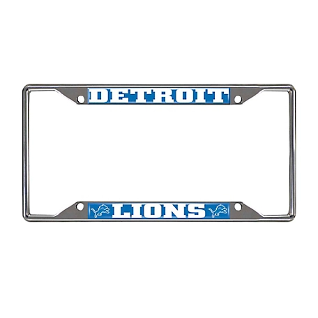 Fanmats Detroit Lions License Plate Frame