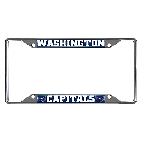 Fanmats Washington Capitals License Plate Frame