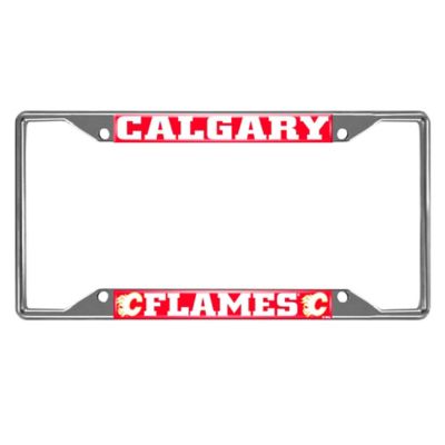 Fanmats Calgary Flames License Plate Frame